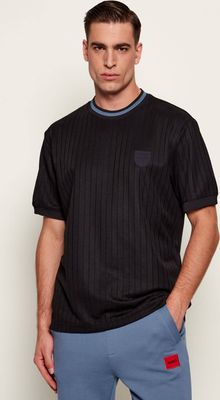 T-shirt męski na wiosnę HUGO ze sklepu: Gomez Fashion Store w kategorii: T-shirty męskie - zdjęcie 874714-BD9-10338_BU261M000119001