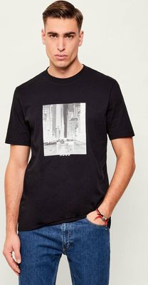 T-shirt męski HUGO ze sklepu: Gomez Fashion Store w kategorii: T-shirty męskie - zdjęcie 874714-BD9-10338_BU261M000014002