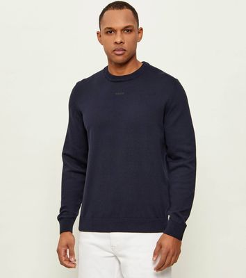 Sweter męski na wiosnę HUGO ze sklepu: Gomez Fashion Store w kategorii: Swetry męskie - zdjęcie 874714-BD9-10338_BU261M000131410