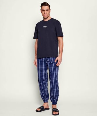 BOSS BLACK - Piżama męska ze sklepu: Gomez Fashion Store w kategorii: Piżamy męskie - zdjęcie 874714-BD9-10338_BW261M000030423