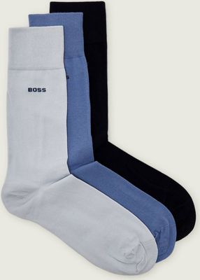 Skarpetki damskie bez wzorów BOSS BLACK ze sklepu: Gomez Fashion Store w kategorii: Skarpetki damskie - zdjęcie 874714-BD9-10338_BW261M000080978