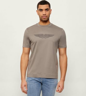 T-shirt męski w stylu młodzieżowym wiosenny BOSS BLACK ze sklepu: Gomez Fashion Store w kategorii: T-shirty męskie - zdjęcie 874714-BD9-10338_BB261M000006077