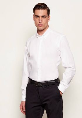 Koszula męska wiosenna BOSS BLACK ze sklepu: Gomez Fashion Store w kategorii: Koszule męskie - zdjęcie 874714-BD9-10338_BB261M000032100