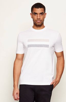 T-shirt męski na wiosnę BOSS BLACK ze sklepu: Gomez Fashion Store w kategorii: T-shirty męskie - zdjęcie 874714-BD9-10338_BB261M000039100