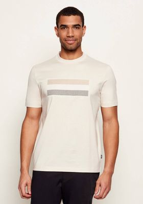 T-shirt męski BOSS BLACK ze sklepu: Gomez Fashion Store w kategorii: T-shirty męskie - zdjęcie 874714-BD9-10338_BB261M000039131