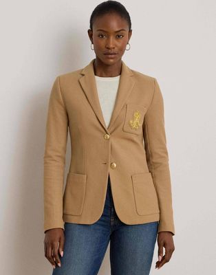 Marynarka wiosenny elegancki LAUREN RALPH LAUREN ze sklepu: Gomez Fashion Store w kategorii: Marynarki damskie - zdjęcie 874714-BD9-10338_RL261W00003776S