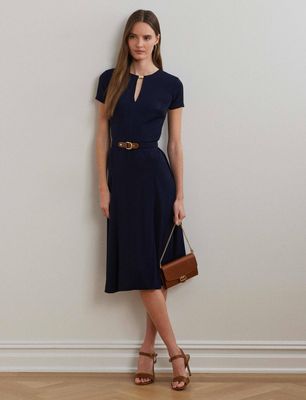 Sukienka na wiosnę LAUREN RALPH LAUREN ze sklepu: Gomez Fashion Store w kategorii: Sukienki - zdjęcie 874714-BD9-10338_RL261W000041FL9