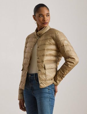 Kurtka damska jesienna LAUREN RALPH LAUREN ze sklepu: Gomez Fashion Store w kategorii: Kurtki damskie - zdjęcie 874714-BD9-10338_RL261W000055QE2