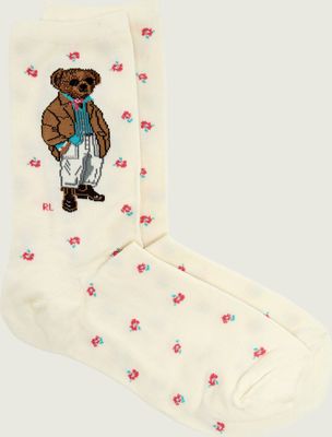Skarpetki damskie casualowe Polo Ralph Lauren ze sklepu: Gomez Fashion Store w kategorii: Skarpetki damskie - zdjęcie 874714-BD9-10338_PR261W000017S16