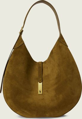 Torebka hobo elegancki Polo Ralph Lauren ze sklepu: Gomez Fashion Store w kategorii: Torebki hobo - zdjęcie 874714-BD9-10338_PR261W000026RI5