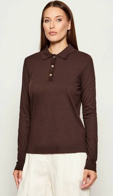 Bluzka damska casual Gant ze sklepu: Gomez Fashion Store w kategorii: Bluzki damskie - zdjęcie 874714-BD9-10338_GA255W000031014