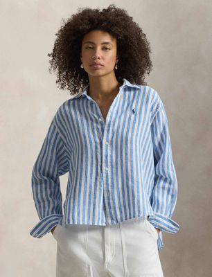 Polo Ralph Lauren - Koszula damska ze sklepu: Gomez Fashion Store w kategorii: Koszule damskie - zdjęcie 874714-BD9-10338_PR261W000042QM7