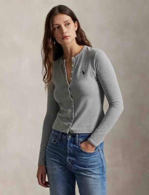 Sweter damski na wiosnę Polo Ralph Lauren ze sklepu: Gomez Fashion Store w kategorii: Swetry damskie - zdjęcie 874714-BD9-10338_PR261W000044B84