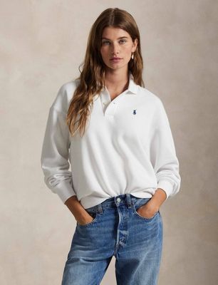 Bluza damska jesienna Polo Ralph Lauren ze sklepu: Gomez Fashion Store w kategorii: Bluzy damskie - zdjęcie 874714-BD9-10338_PR261W000046QY5
