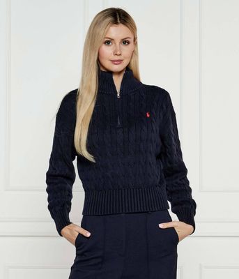 Sweter damski casual na zimę Polo Ralph Lauren ze sklepu: Gomez Fashion Store w kategorii: Swetry damskie - zdjęcie 874714-BD9-10338_PR261W000049E88