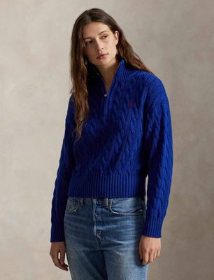 Sweter damski casual Polo Ralph Lauren ze sklepu: Gomez Fashion Store w kategorii: Swetry damskie - zdjęcie 874714-BD9-10338_PR261W000049QZ0