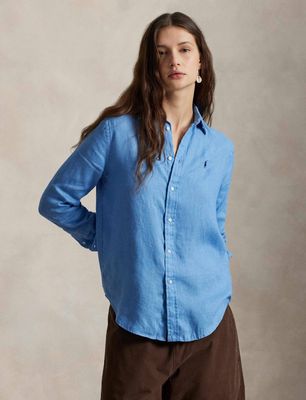 Koszula damska na wiosnę Polo Ralph Lauren ze sklepu: Gomez Fashion Store w kategorii: Koszule damskie - zdjęcie 874714-BD9-10338_PR261W000054QZ9