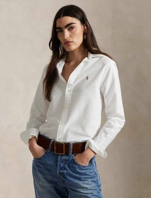 Koszula damska elegancka Polo Ralph Lauren ze sklepu: Gomez Fashion Store w kategorii: Koszule damskie - zdjęcie 874714-BD9-10338_PR261W000055B65