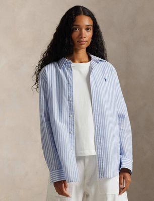 Koszula damska na wiosnę Polo Ralph Lauren ze sklepu: Gomez Fashion Store w kategorii: Koszule damskie - zdjęcie 874714-BD9-10338_PR261W000057RA6