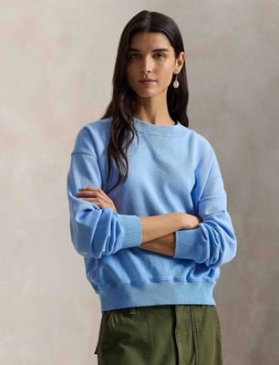 Bluza damska jesienna Polo Ralph Lauren ze sklepu: Gomez Fashion Store w kategorii: Bluzy damskie - zdjęcie 874714-BD9-10338_PR261W000058RA7