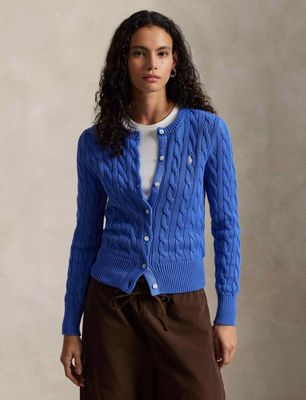 Polo Ralph Lauren - Sweter damski na zimę casual ze sklepu: Gomez Fashion Store w kategorii: Swetry damskie - zdjęcie 874714-BD9-10338_PR261W000067RB9