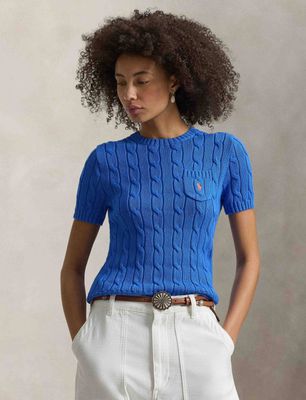 Sweter damski Polo Ralph Lauren ze sklepu: Gomez Fashion Store w kategorii: Swetry damskie - zdjęcie 874714-BD9-10338_PR261W000072RC6