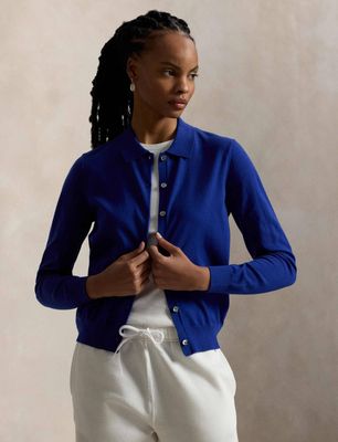 Sweter damski na zimę casual Polo Ralph Lauren ze sklepu: Gomez Fashion Store w kategorii: Swetry damskie - zdjęcie 874714-BD9-10338_PR261W000075RC7