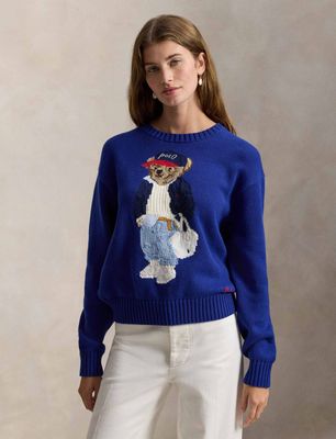 Sweter damski Polo Ralph Lauren ze sklepu: Gomez Fashion Store w kategorii: Swetry damskie - zdjęcie 874714-BD9-10338_PR261W000084RD9