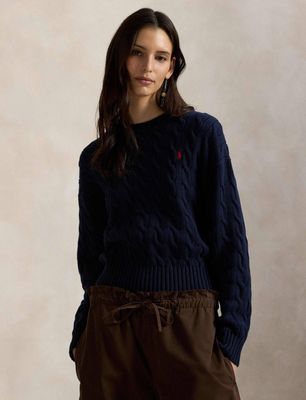 Sweter damski Polo Ralph Lauren ze sklepu: Gomez Fashion Store w kategorii: Swetry damskie - zdjęcie 874714-BD9-10338_PR261W000085E87