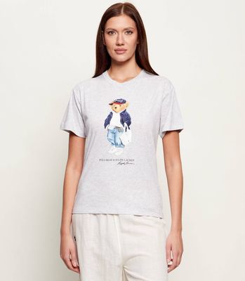 Bluzka damska w stylu młodzieżowym na wiosnę Polo Ralph Lauren ze sklepu: Gomez Fashion Store w kategorii: Bluzki damskie - zdjęcie 874714-BD9-10338_PR261W00008952J