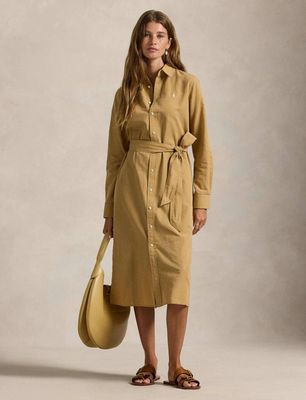 Sukienka koszulowa Polo Ralph Lauren ze sklepu: Gomez Fashion Store w kategorii: Sukienki - zdjęcie 874714-BD9-10338_PR261W000093ZH5