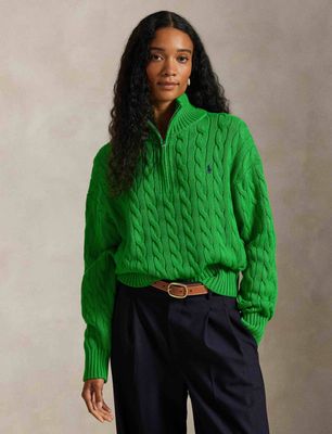 Sweter damski zimowy casual Polo Ralph Lauren ze sklepu: Gomez Fashion Store w kategorii: Swetry damskie - zdjęcie 874714-BD9-10338_PR261W000049RE5
