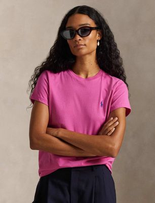 Bluzka damska casualowa Polo Ralph Lauren ze sklepu: Gomez Fashion Store w kategorii: Bluzki damskie - zdjęcie 874714-BD9-10338_PR261W000098RF7