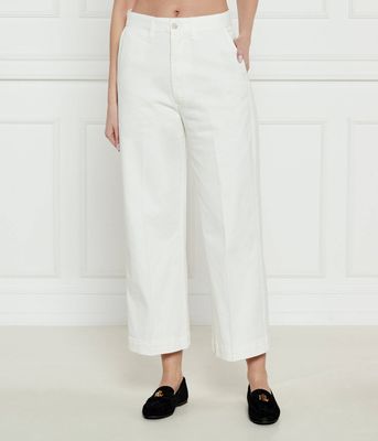 Spodnie damskie na lato Polo Ralph Lauren ze sklepu: Gomez Fashion Store w kategorii: Spodnie damskie - zdjęcie 874714-BD9-10338_PR261W000037R71