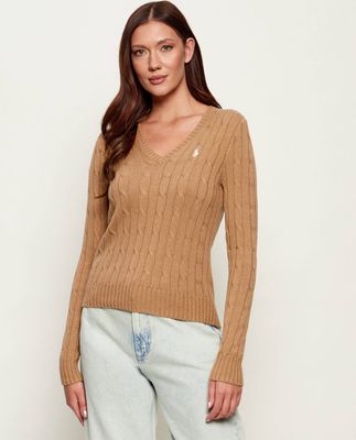 Sweter damski wiosenny Polo Ralph Lauren ze sklepu: Gomez Fashion Store w kategorii: Swetry damskie - zdjęcie 874714-BD9-10338_PR261W000107IV0