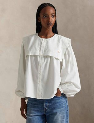 Koszula damska na wiosnę Polo Ralph Lauren ze sklepu: Gomez Fashion Store w kategorii: Koszule damskie - zdjęcie 874714-BD9-10338_PR261W000109AB8