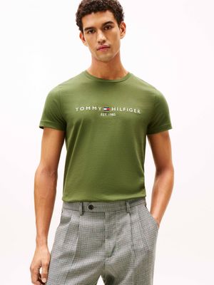 T-shirt męski młodzieżowy Tommy Hilfiger ze sklepu: Gomez Fashion Store w kategorii: T-shirty męskie - zdjęcie 874714-BD9-10338_TH261M000026A84