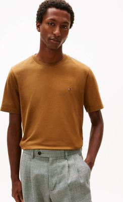 Tommy Hilfiger - T-shirt męski na wiosnę casual ze sklepu: Gomez Fashion Store w kategorii: T-shirty męskie - zdjęcie 874714-BD9-10338_TH261M000027J50