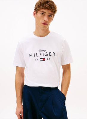 T-shirt męski młodzieżowy Tommy Hilfiger ze sklepu: Gomez Fashion Store w kategorii: T-shirty męskie - zdjęcie 874714-BD9-10338_TH261M000028D96