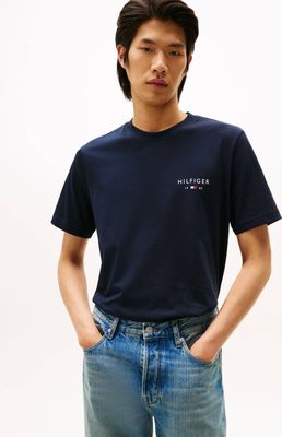 T-shirt męski na wiosnę Tommy Hilfiger ze sklepu: Gomez Fashion Store w kategorii: T-shirty męskie - zdjęcie 874714-BD9-10338_TH261M000029F23