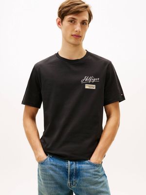 T-shirt męski casual Tommy Hilfiger ze sklepu: Gomez Fashion Store w kategorii: T-shirty męskie - zdjęcie 874714-BD9-10338_TH261M000030D12