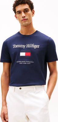 T-shirt męski Tommy Hilfiger ze sklepu: Gomez Fashion Store w kategorii: T-shirty męskie - zdjęcie 874714-BD9-10338_TH261M000031F23
