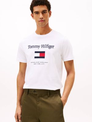 T-shirt męski Tommy Hilfiger ze sklepu: Gomez Fashion Store w kategorii: T-shirty męskie - zdjęcie 874714-BD9-10338_TH261M000031D96
