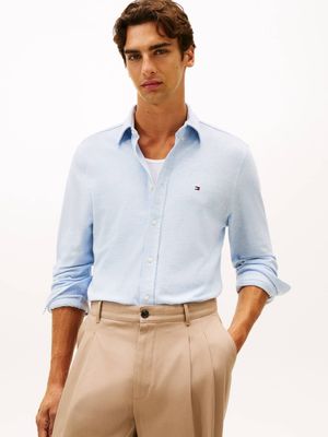 Tommy Hilfiger - Koszula męska z klasycznym kołnierzykiem ze sklepu: Gomez Fashion Store w kategorii: Koszule męskie - zdjęcie 874714-BD9-10338_TH261M000002Z66