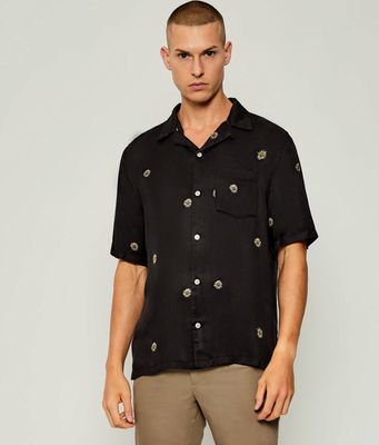 Koszula męska AllSaints ze sklepu: Gomez Fashion Store w kategorii: Koszule męskie - zdjęcie 874714-BD9-10338_AA255M000015002