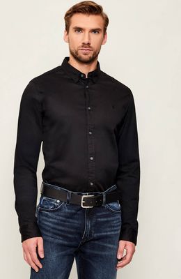 Koszula męska AllSaints ze sklepu: Gomez Fashion Store w kategorii: Koszule męskie - zdjęcie 874714-BD9-10338_AA255M000022001