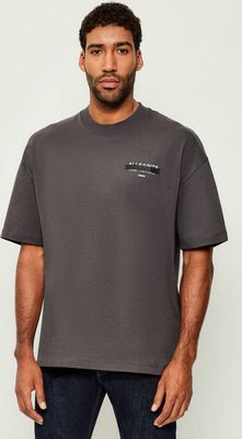 T-shirt męski wiosenny casualowy AllSaints ze sklepu: Gomez Fashion Store w kategorii: T-shirty męskie - zdjęcie 874714-BD9-10338_AA255M000043000