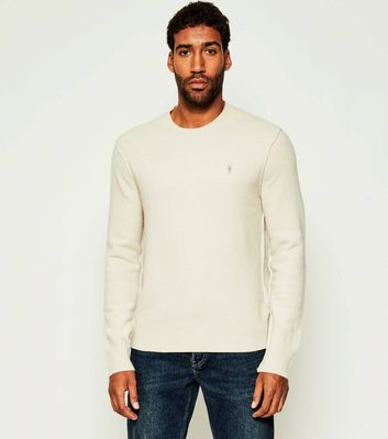 Sweter męski casual AllSaints ze sklepu: Gomez Fashion Store w kategorii: Swetry męskie - zdjęcie 874714-BD9-10338_AA255M000050021
