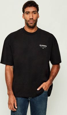 AllSaints - T-shirt męski casual na wiosnę ze sklepu: Gomez Fashion Store w kategorii: T-shirty męskie - zdjęcie 874714-BD9-10338_AA255M000057002