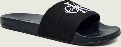 Klapki męskie na lato Calvin Klein ze sklepu: Gomez Fashion Store w kategorii: Klapki męskie - zdjęcie 874714-BD9-10338_CK261M000052213